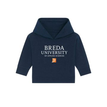 Hooded Sweater Baby BUas Navy 12-18 maanden