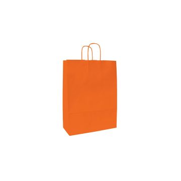 Papieren Draagtas Oranje A5 per stuk
