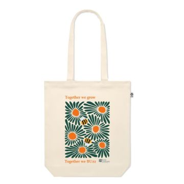 Schoudertas BUas Bijen Collectie Naturel - NIEUW