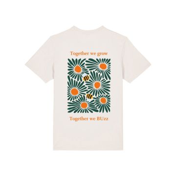 T-shirt BUas Bijen Collectie Offwhite - NIEUW